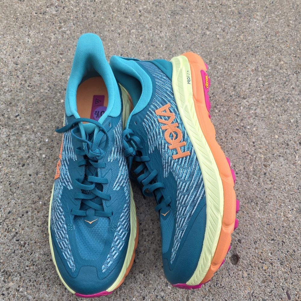 Hoka  One Mafate Speed Trail Sneaker Men Size 10.5D - Picture 8 of 11
